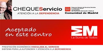Cheque Servicio Rehabilitación Neurológica de Centro de Día en Madrid